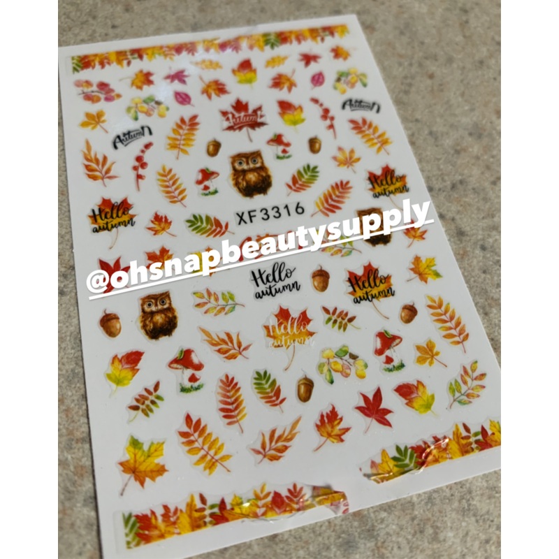 LEAF XF3316 Sticker