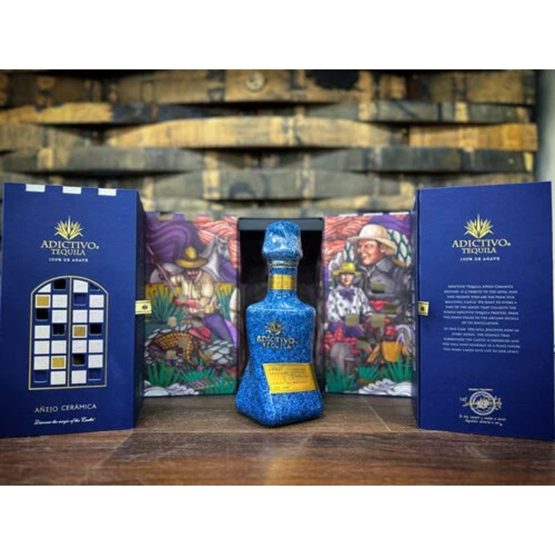 Adictivo Tequila Anejo Ceramica, Mexico (750ml)