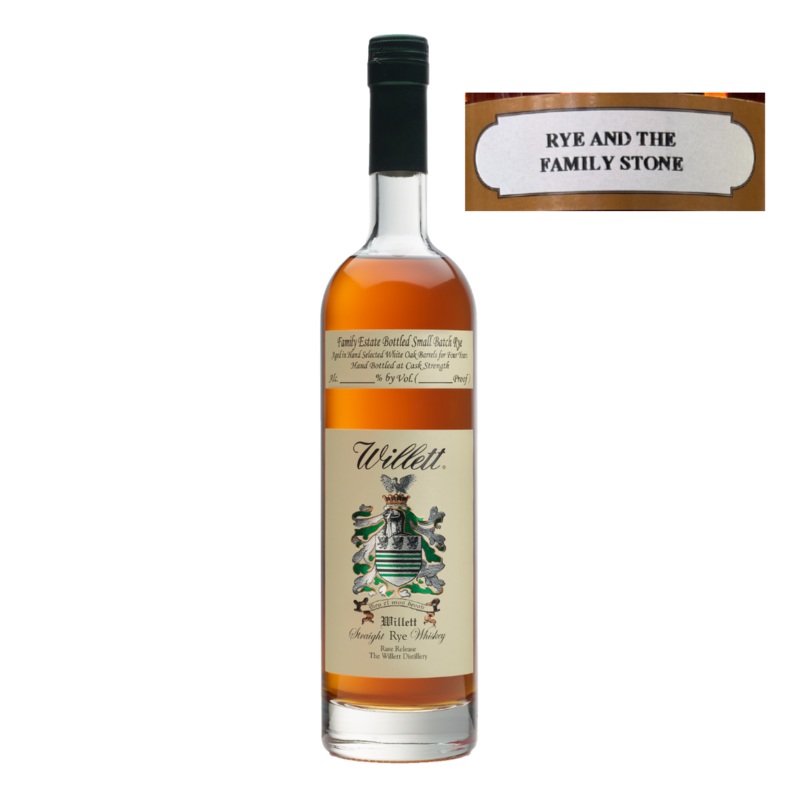 Willett Family Estate 11 Year Rye Barrel #2367 “Rye and the Family Stone” 750ml