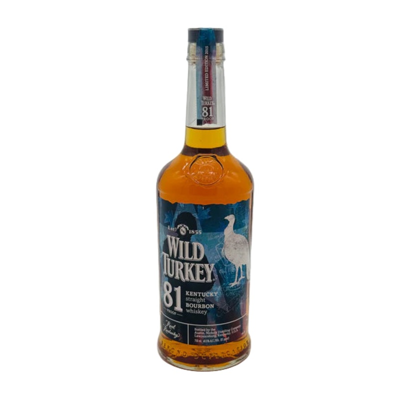 2015 Wild Turkey 81 Veteran Artist Program Edition Kentucky Straight Bourbon Whiskey 750ml