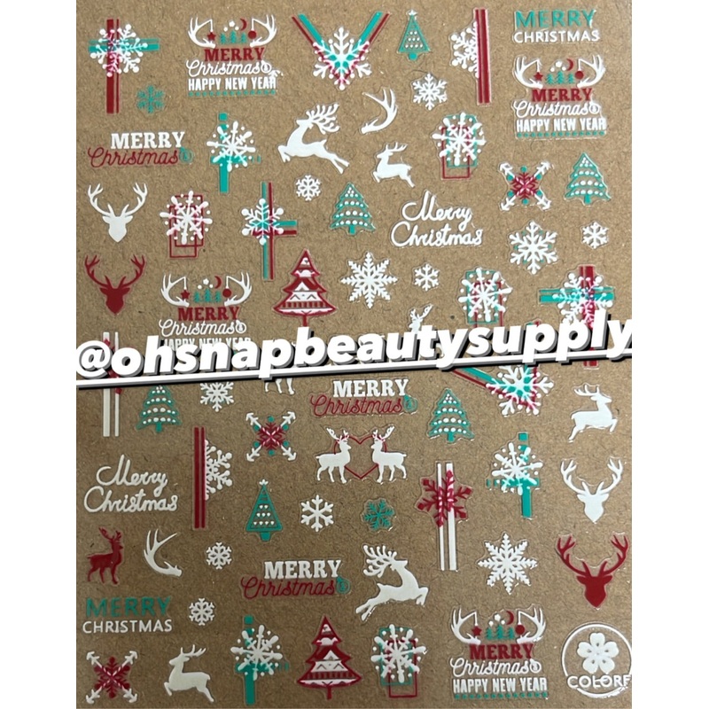 *Christmas CY 026 Sticker