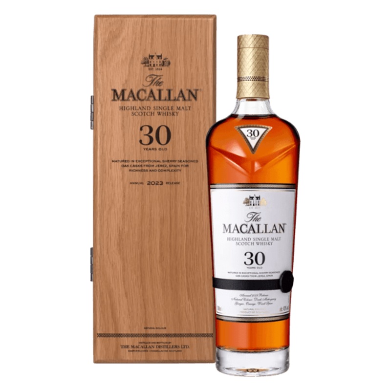 THE MACALLAN SHERRY OAK 30 YEARS OLD, 2023 RELEASE