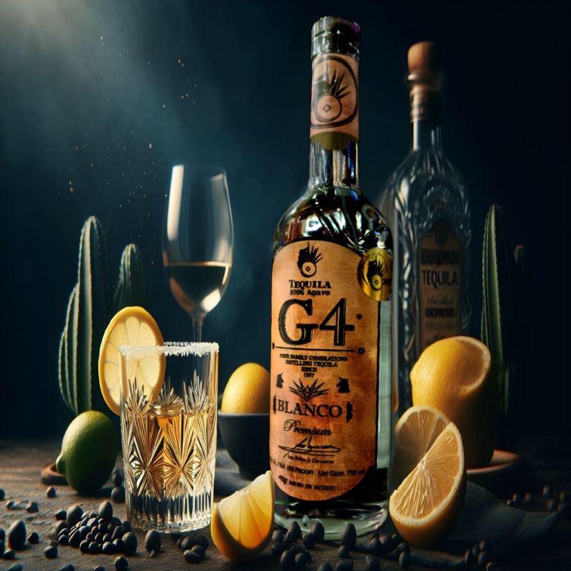 2024 G4 Premium Blanco Tequila 750ml