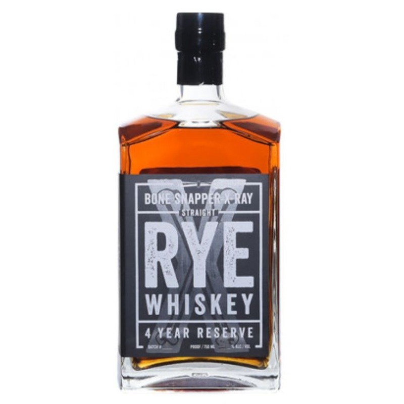 Backbone Bone Snapper X-Ray Reserve 4 Year Old Straight Rye – 750ml