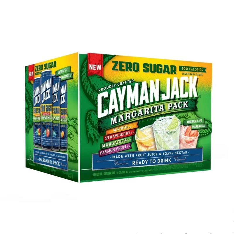 Cayman Jack Zero Sugar Margarita Variety 12Pk Cans