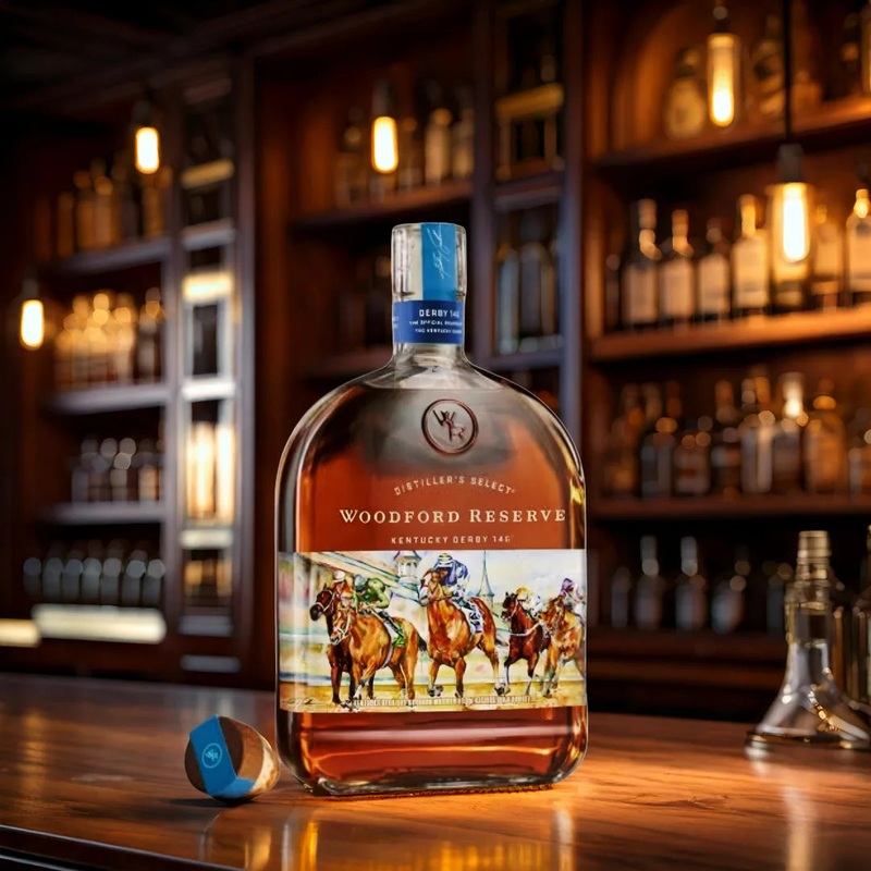 2020 Woodford Reserve Kentucky Derby 146th Edition Straight Bourbon Whiskey 1Lt.