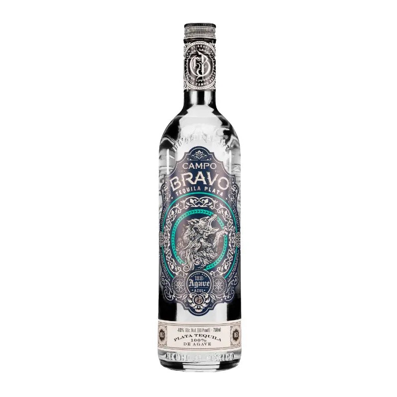 Campo Bravo Tequila Plata 750mL