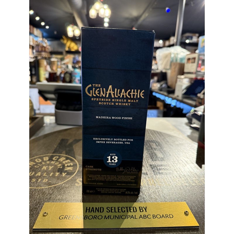 The GlenAllachie 13 Year Old Madeira Wood Finish 700ml