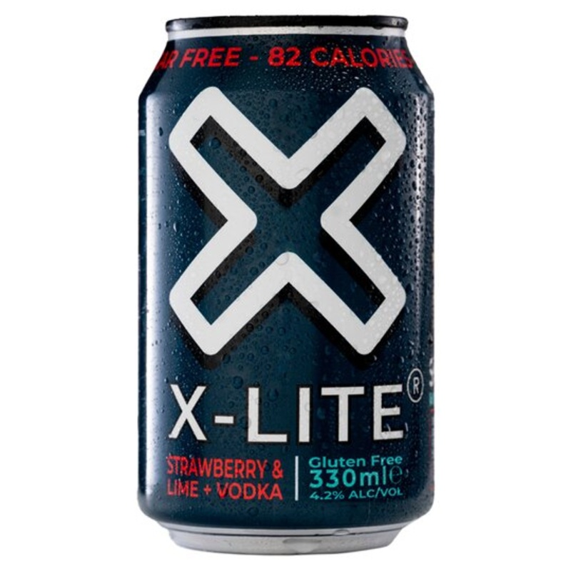 X-Lite Strawberry & Lime Vodka