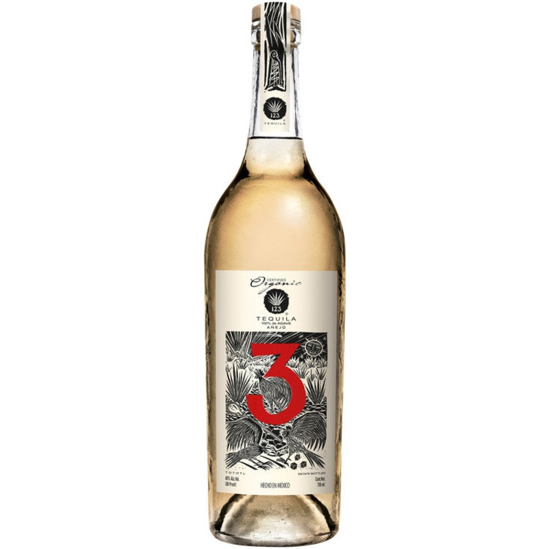 123 TEQUILA ANEJO 3 80 750ML