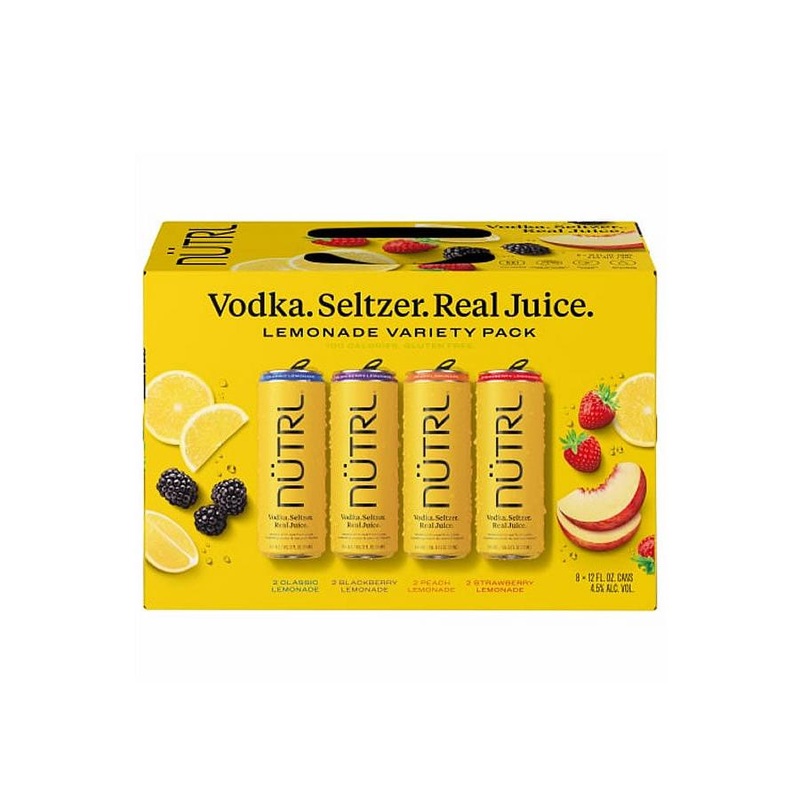 Nutrl Seltzer Lemonade Variety 8PK
