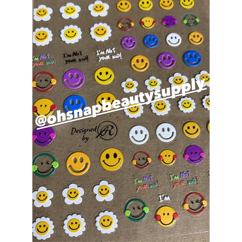 ***Smiley Face 470 Sticker