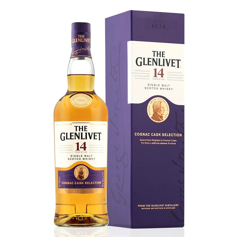 The Glenlivet 14 Year Cognac Cask Selection Scotch
