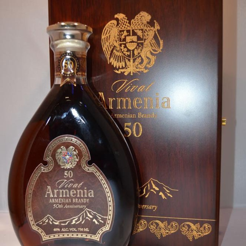 Vivat Armenia 50th Anniversary Brandy 750ML