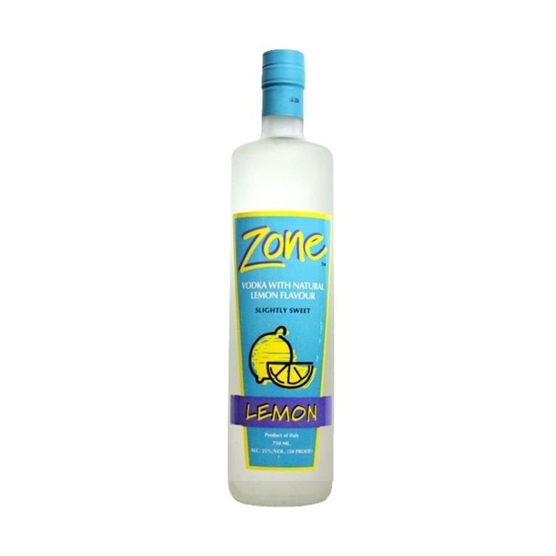Zone Lemon Flavored Vodka