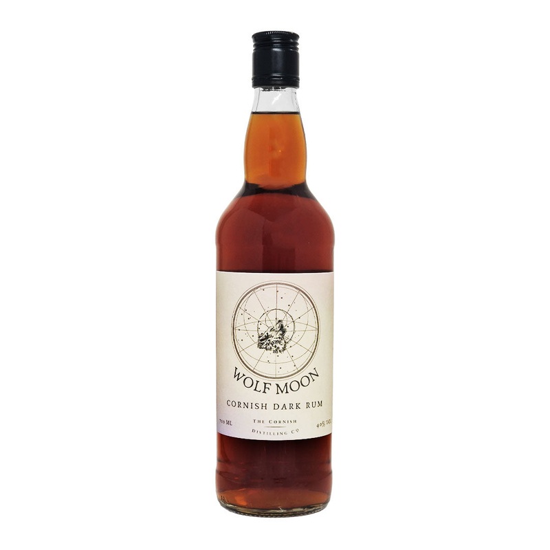 Wolf Moon Cornish Dark Rum 70cl