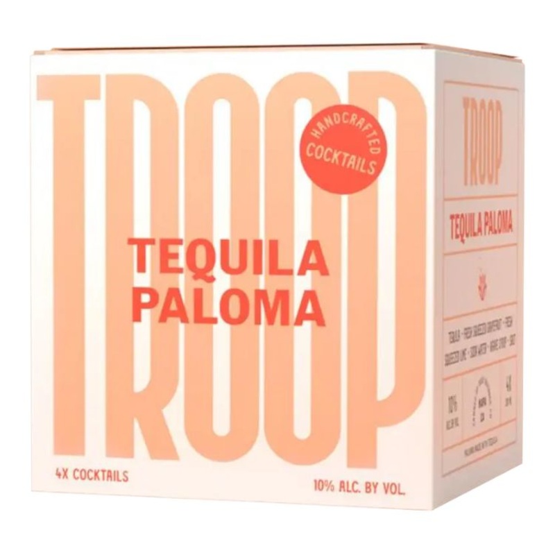 Troop Cocktails Tequila Paloma – 200ml x 4