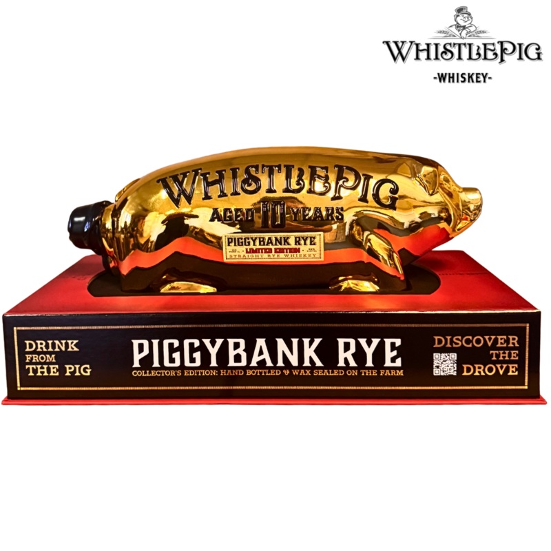 WhistlePig PiggyBank 10 Year Rye Limited Edition Batch 4 2025 Edition
