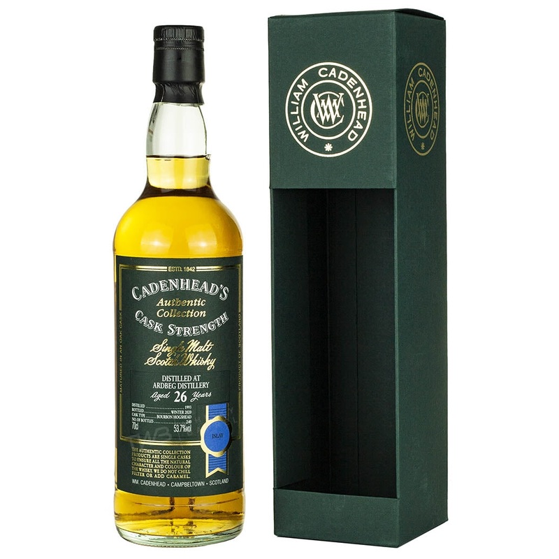 Ardbeg 26 Year Old 1993 Cadenhead’s Authentic Collection