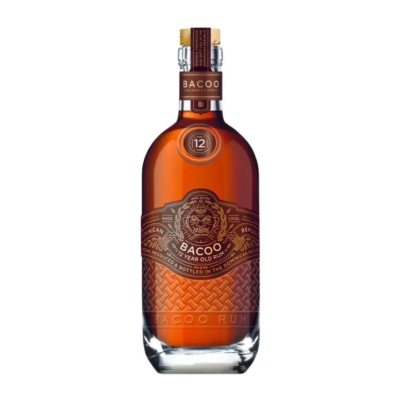 Bacoo 12 Year Old Rum 750mL