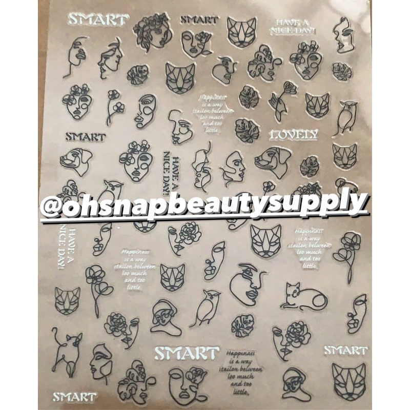 ***Face DH 306 Sticker