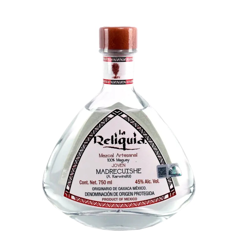 La Reliquia Mezcal Artesanal Joven Madrecuishe