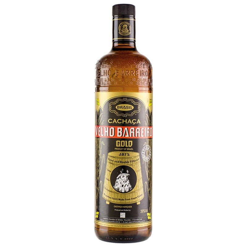 Velho Barreiro Gold Cachaca – 1 Liter