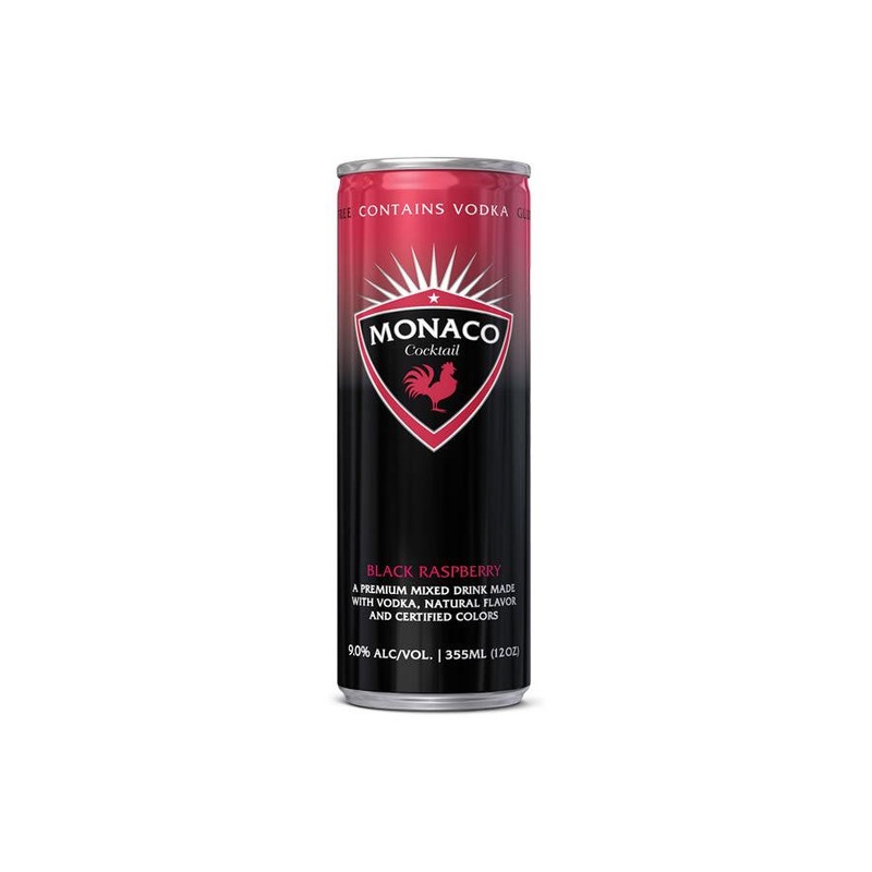 Monaco Black Raspberry 355ML