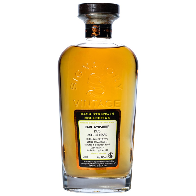 Rare Ayrshire 37 Year Old Signatory