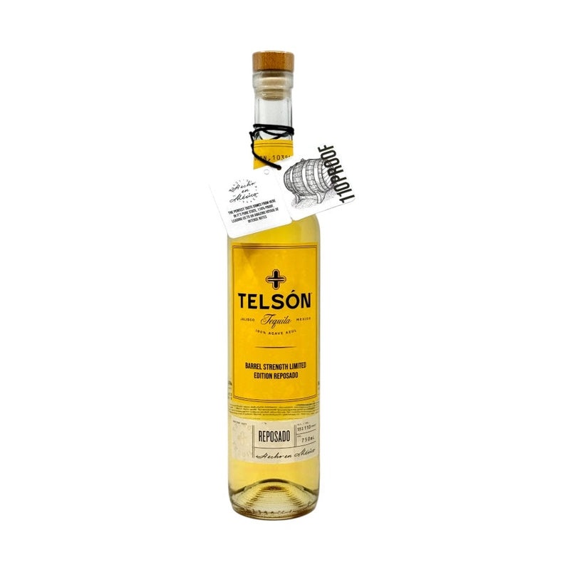 Telsn Reposado Barrel Strength 110 Proof Tequila