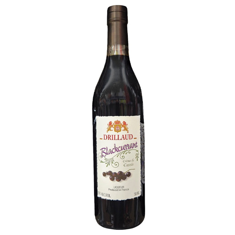 Drillaud Cordials Creme De Cassis Blackurrant Liqueur – 750ml