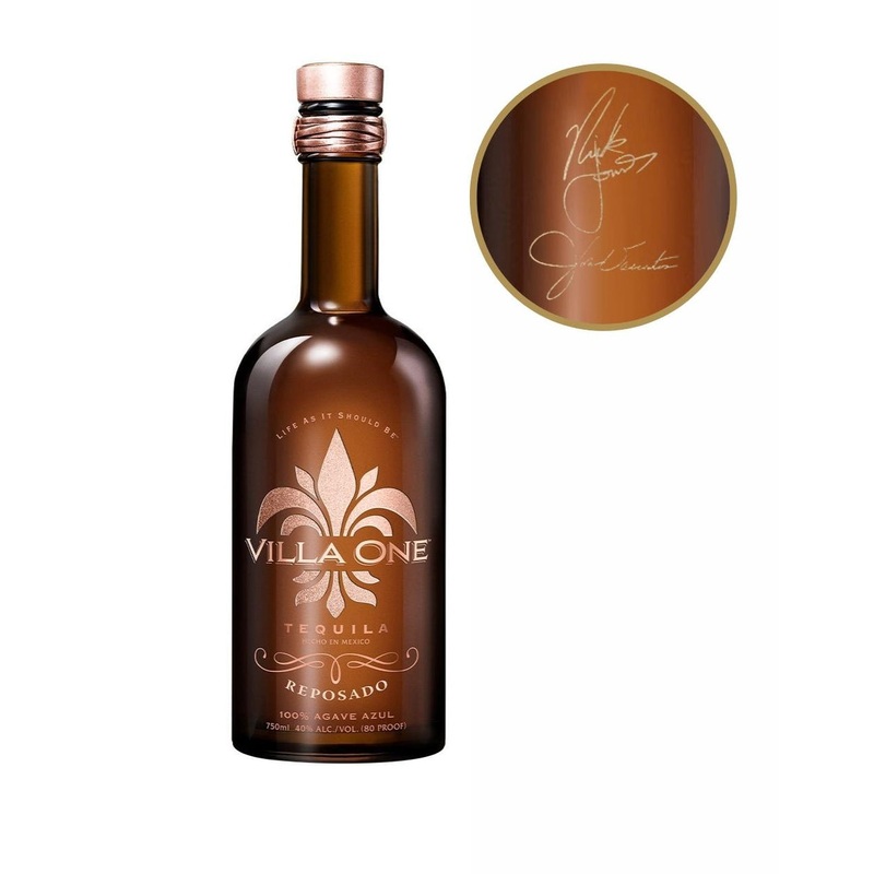 Villa One Reposado With Engraved Signatures Tequila