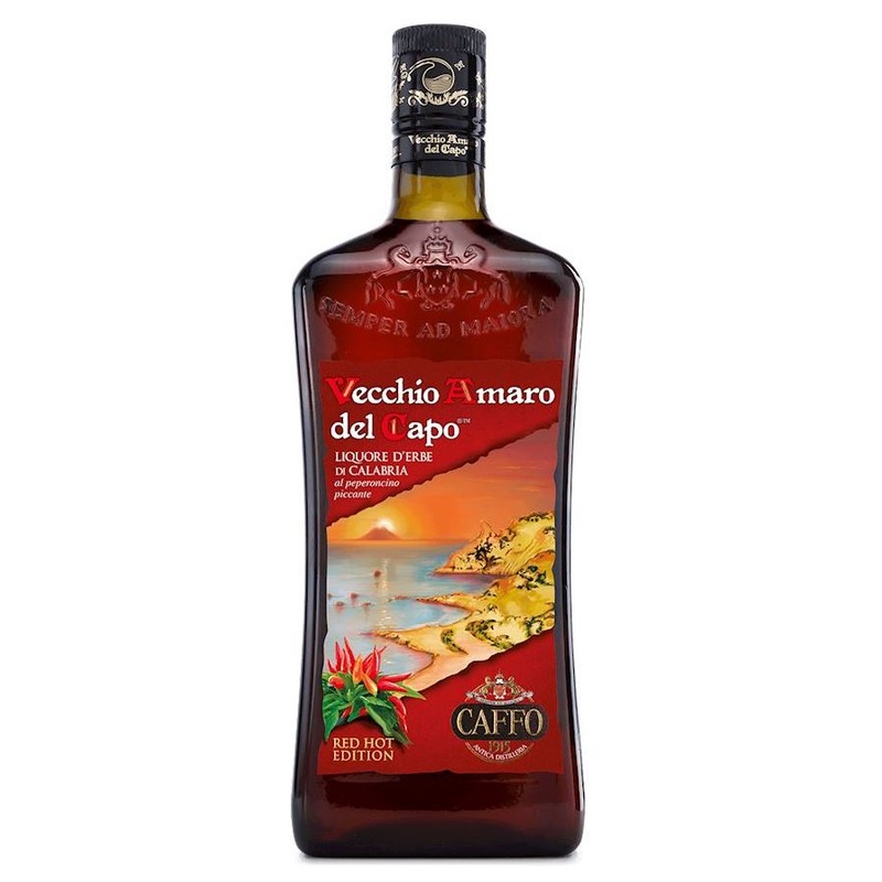 Caffo Vecchio Amaro Del Capo Hot Chili Pepper Red Hot Edition Liqueur 700ml