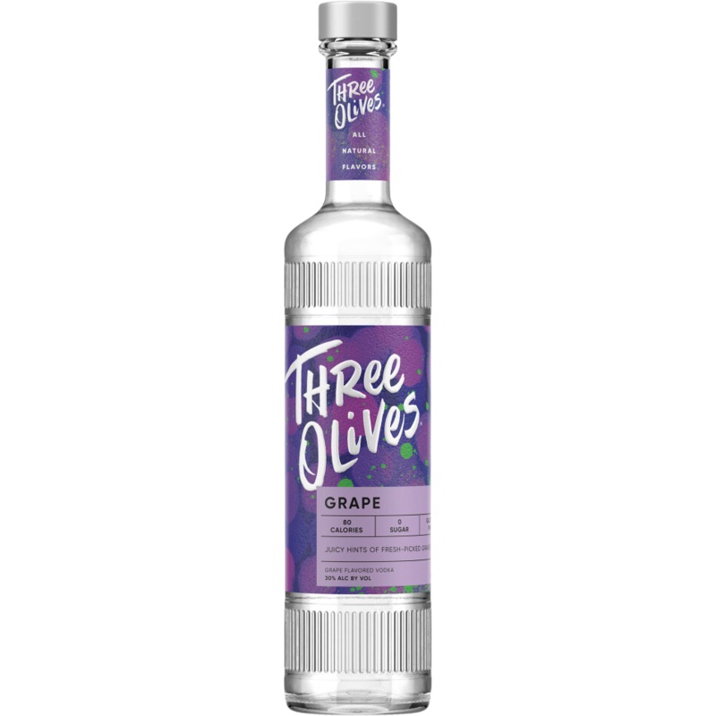 Three Olives Grape Vodka
