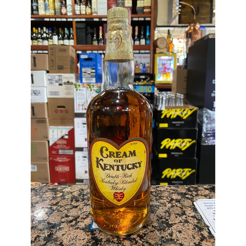 1970 J. W. Rutledge Cream of Kentucky Straight Bourbon Whiskey 750ml