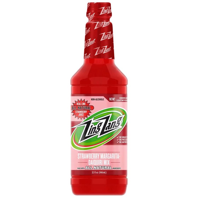Zing Zang Strawberry Margarita Daiquiri Mix 1L