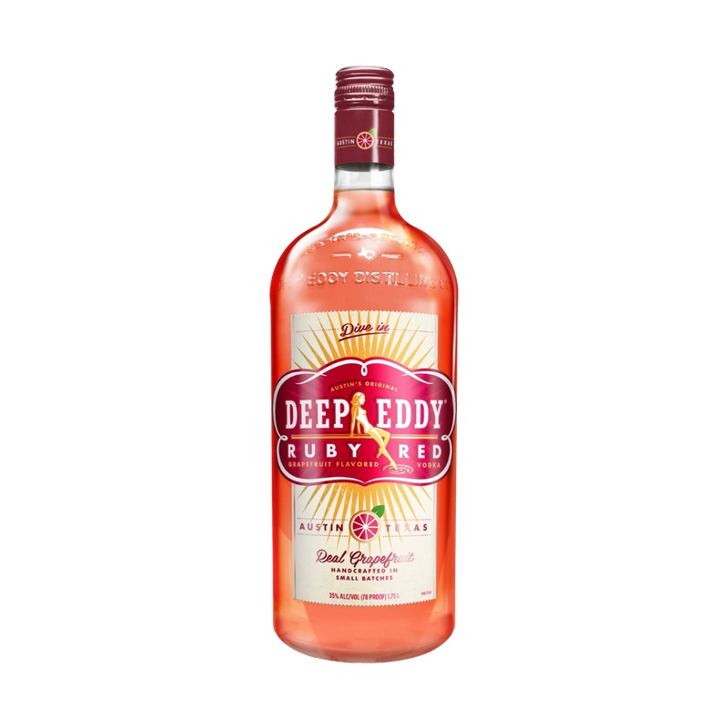 Deep Eddy Ruby Red Grapefruit Flavored Vodka 1.75L