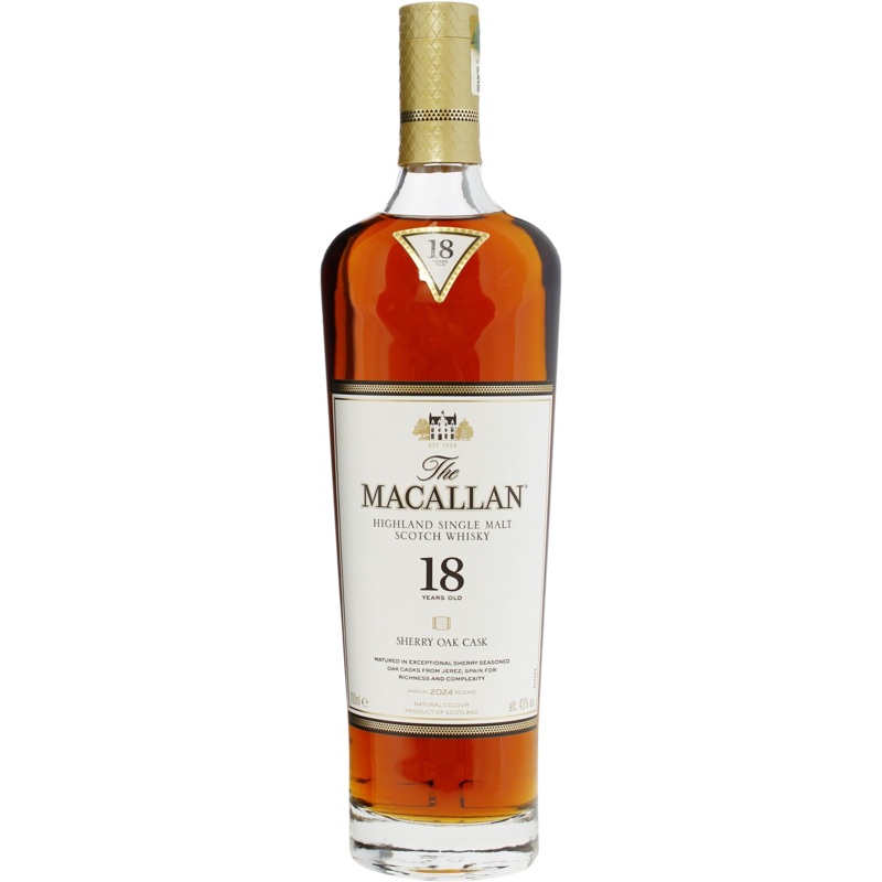 The Macallan 18 Year Old Sherry Oak 2024 Release