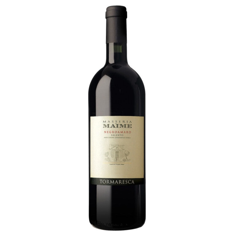 TORMARESCA NEGROAMARO MASSERIA MAIME SALENTO 2021 750ML