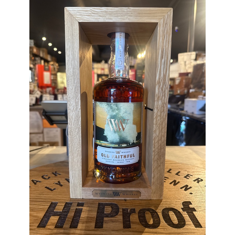 Wyoming Whiskey Faithful 8 Year Old 108 Proof Straight Bourbon 750mL
