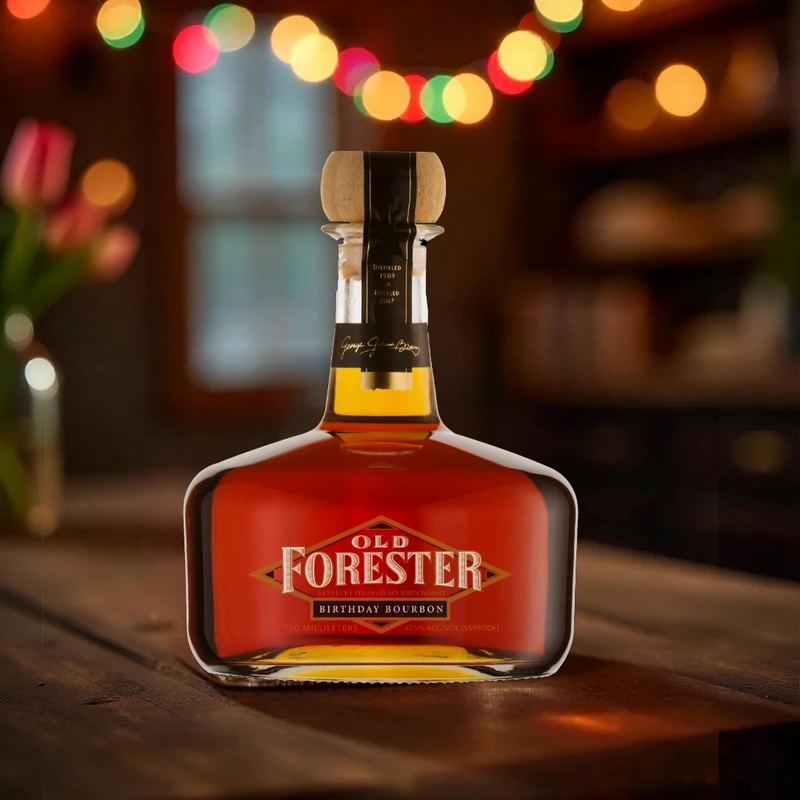 2002 Old Forester Birthday Bourbon 12 Year Old Kentucky Straight Bourbon Whiskey 750ml