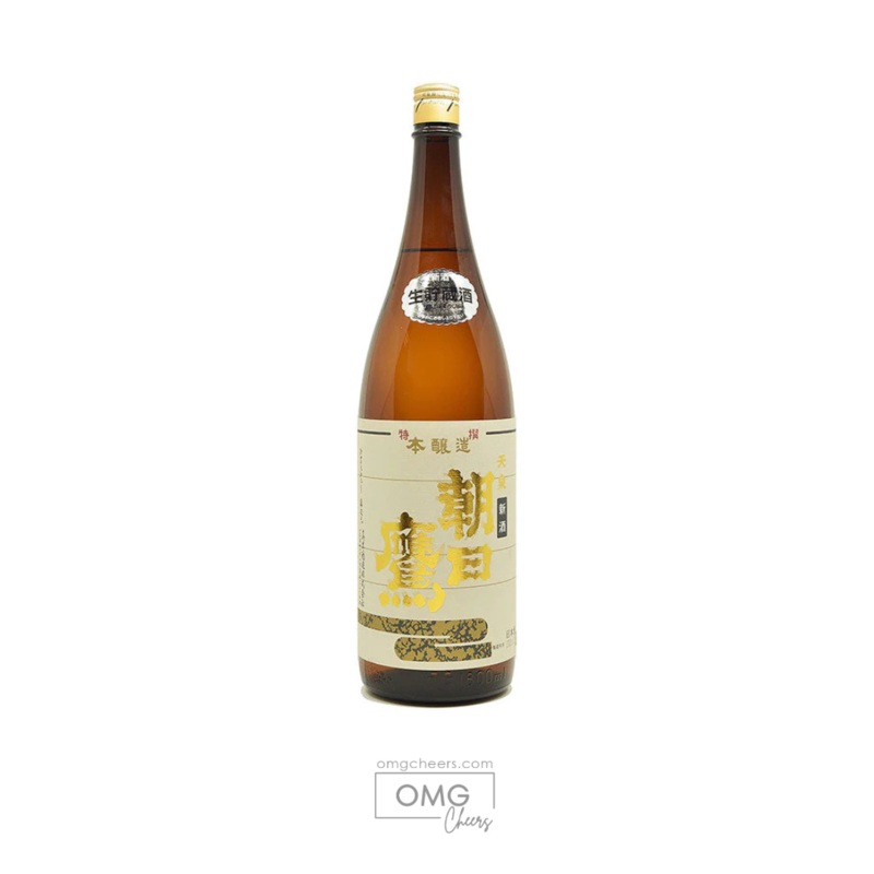 Asahitaka Tokubetsu Honjozo Nama Genshu Sake 1.8L