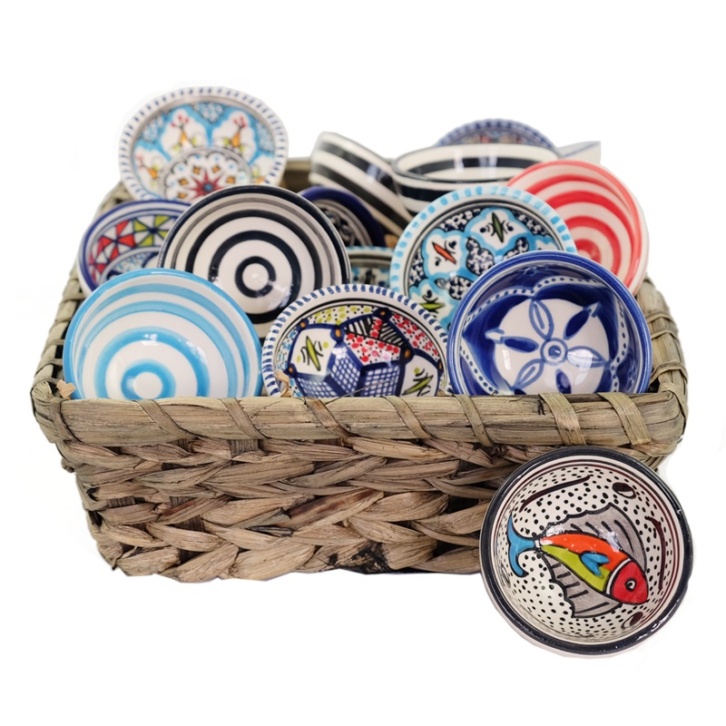 Tiny Ceramic Bowl Assortment (40 pieces)