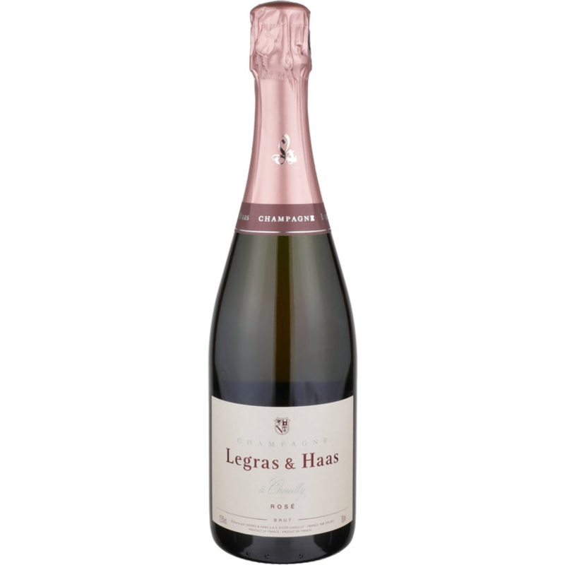 LEGRAS & HAAS CHAMPAGNE BRUT ROSE 750ML