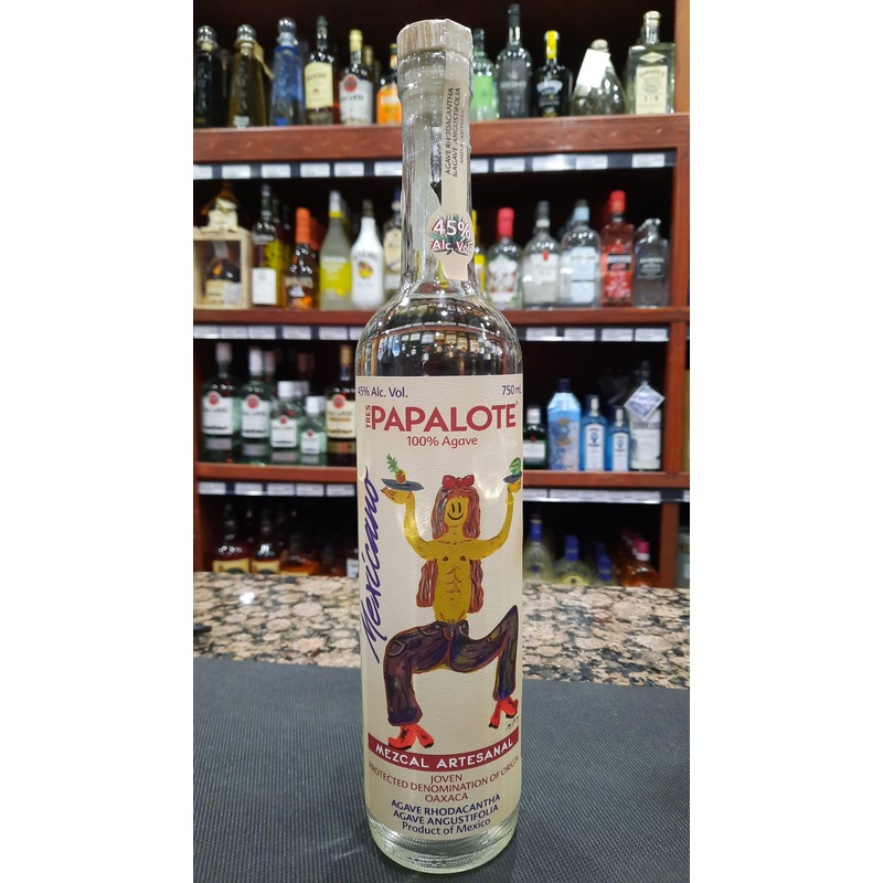 Tres Papalote Artesanal Joven Mezcal Oaxaca 750ml