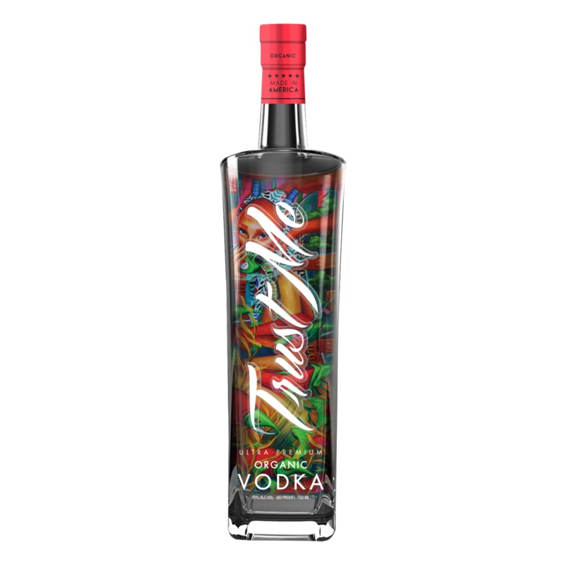 Trust Me Vodka Organic – Artist Series Isabella Addison 750ml