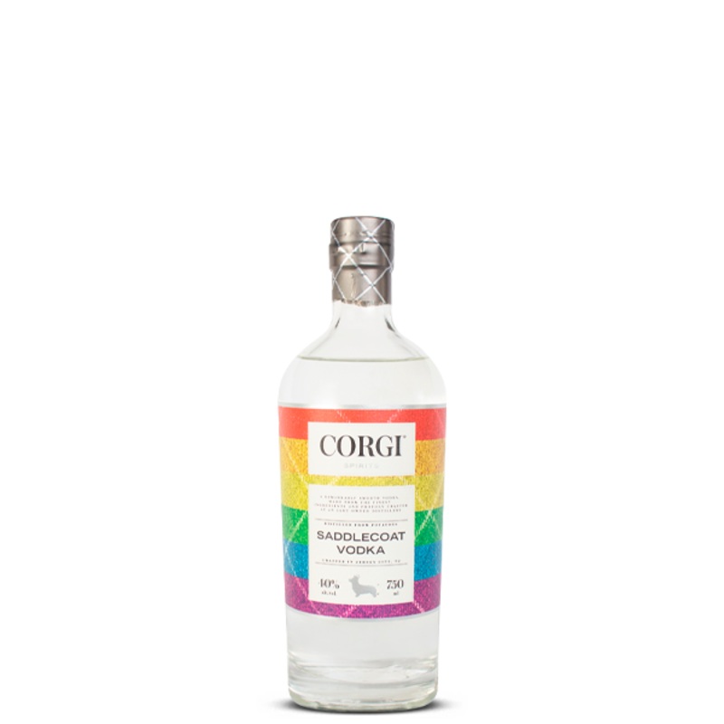 Corgi Saddlecoat Pride Vodka