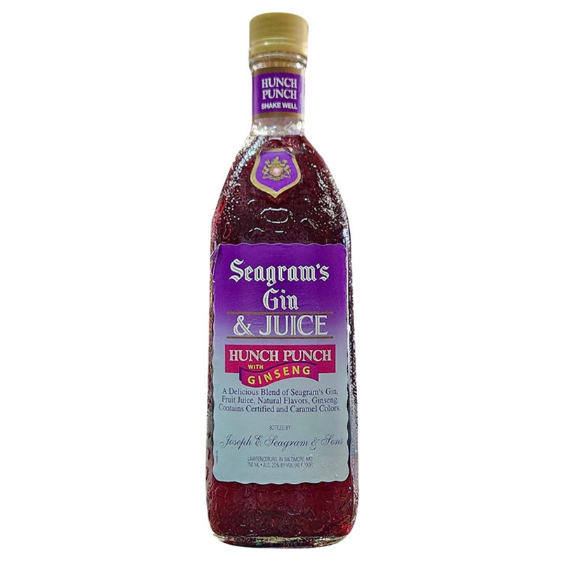 Seagram’s Gin & Juice Hunch Punch Ginseng Gin – 750ml