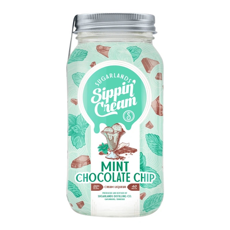 Sugarlands Mint Chocolate Chip Sippin’ Cream Liqueur 750mL