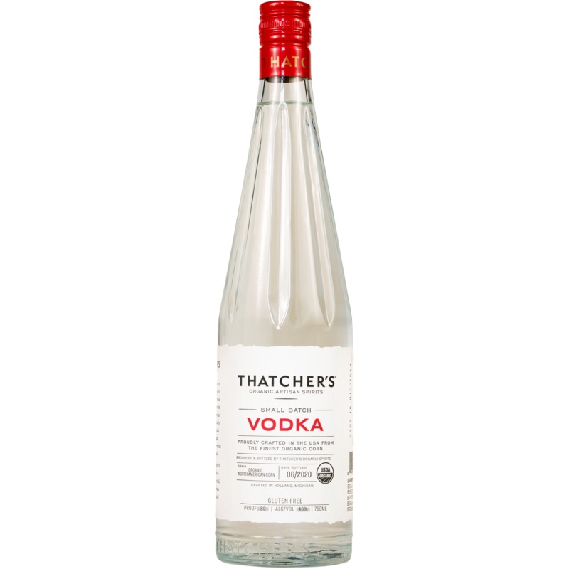 Thatcher’s Organic Vodka, Michigan, USA (750ml)